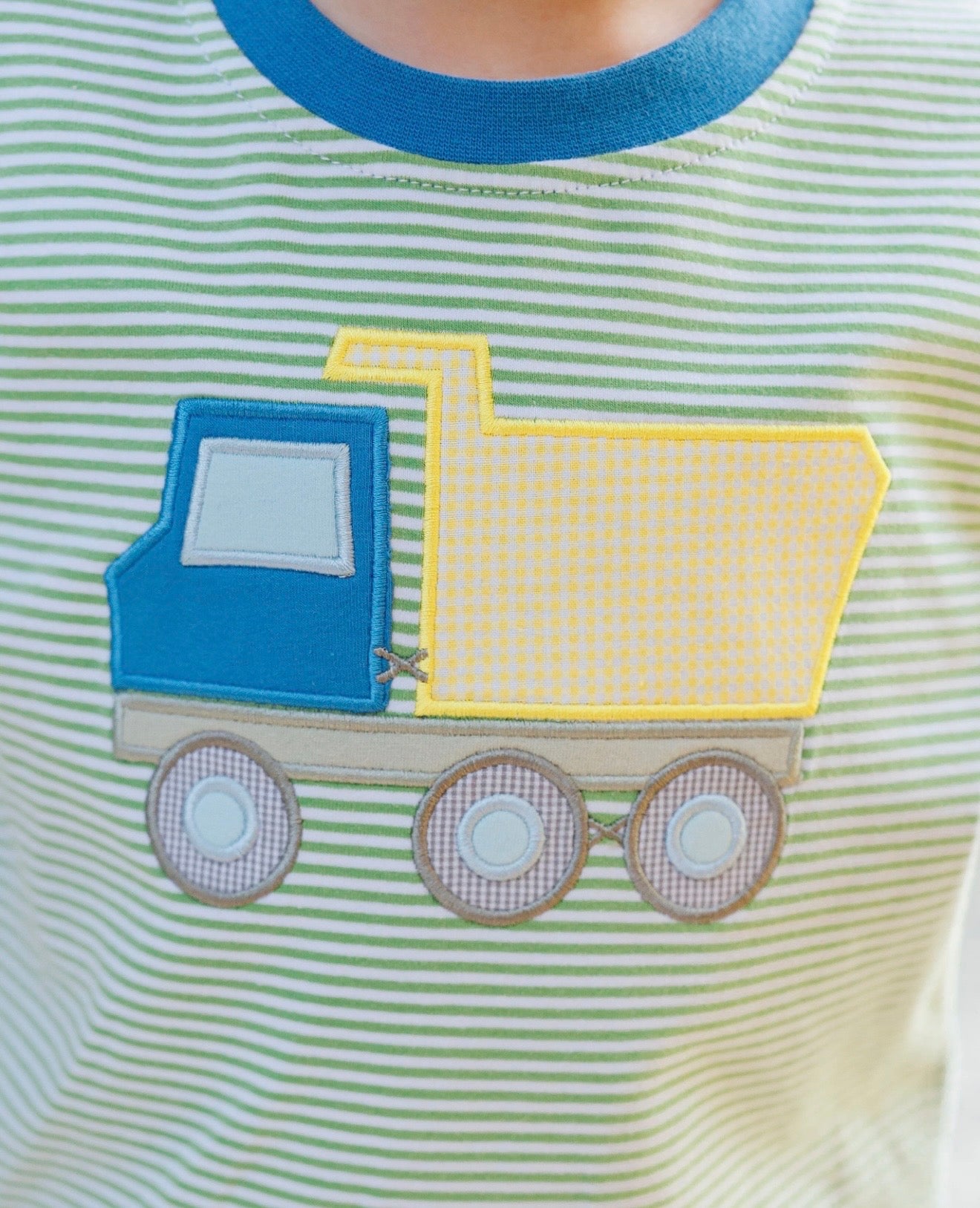 Dump Truck Boys Short Set