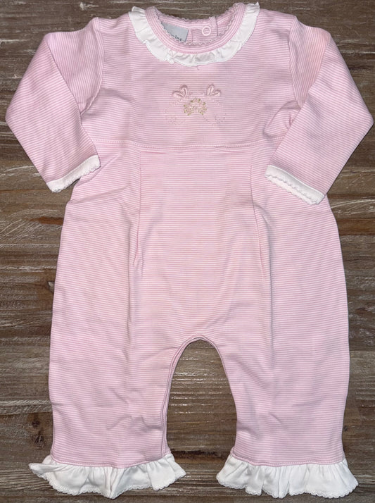 Sweet Flowers & Butterflies Girls Romper