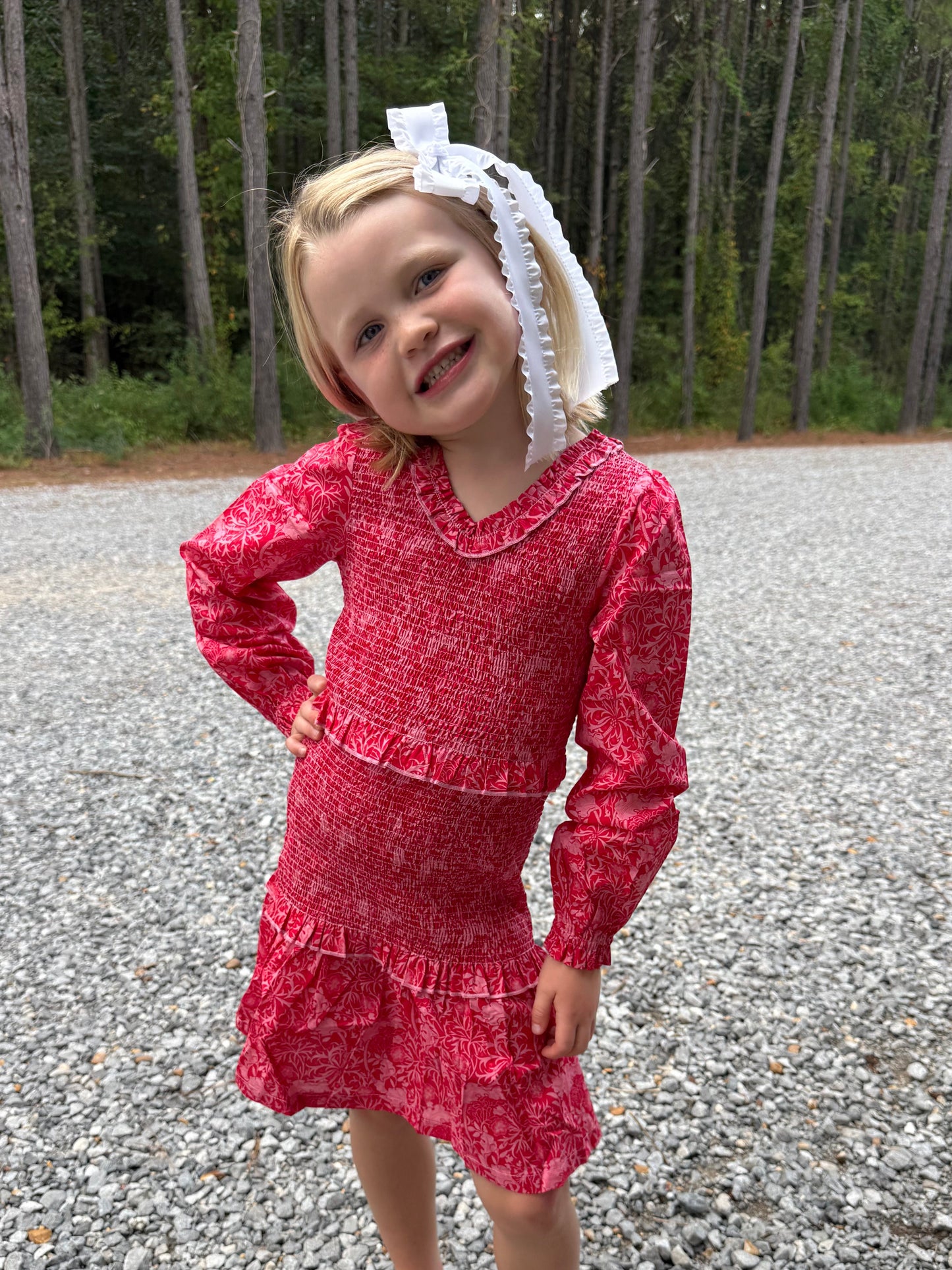 Cambridge Floral Girls Indie Dress