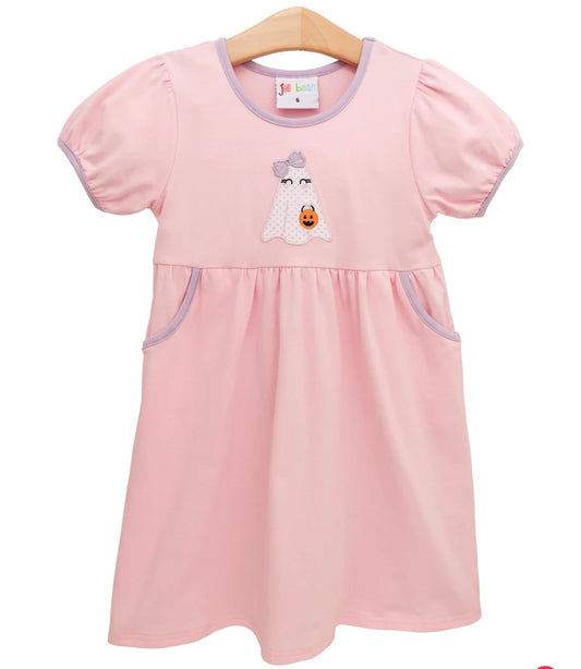 Boo Crew Girls Pocket Dress