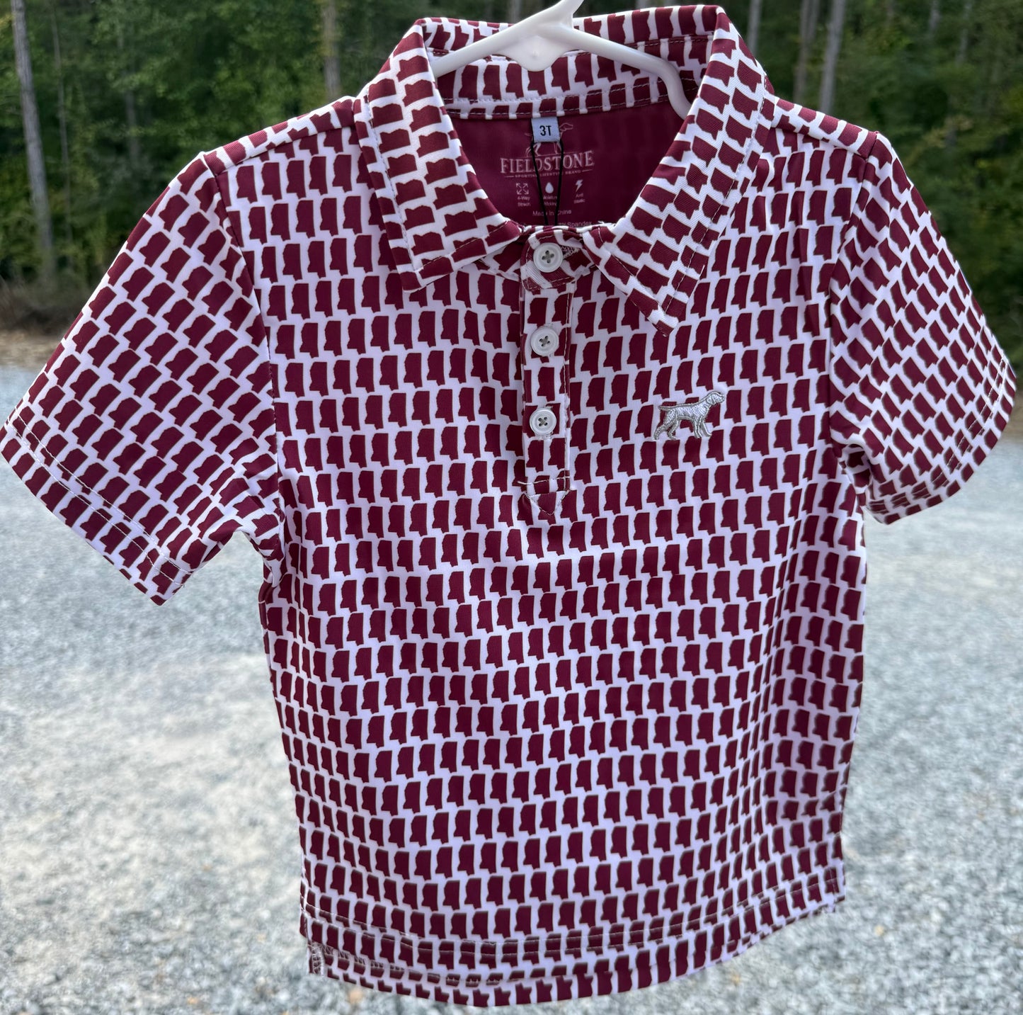 Mississippi State Pride Boys Polo