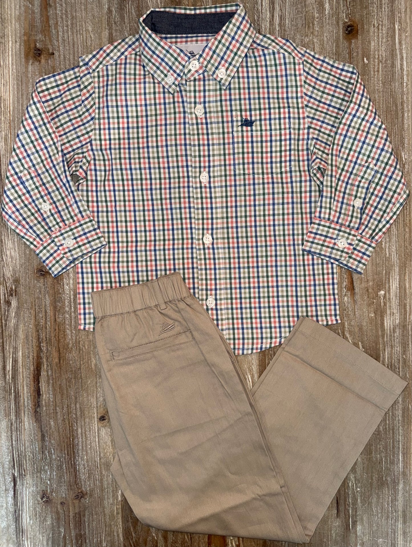Autumn Boys Button Down Shirt