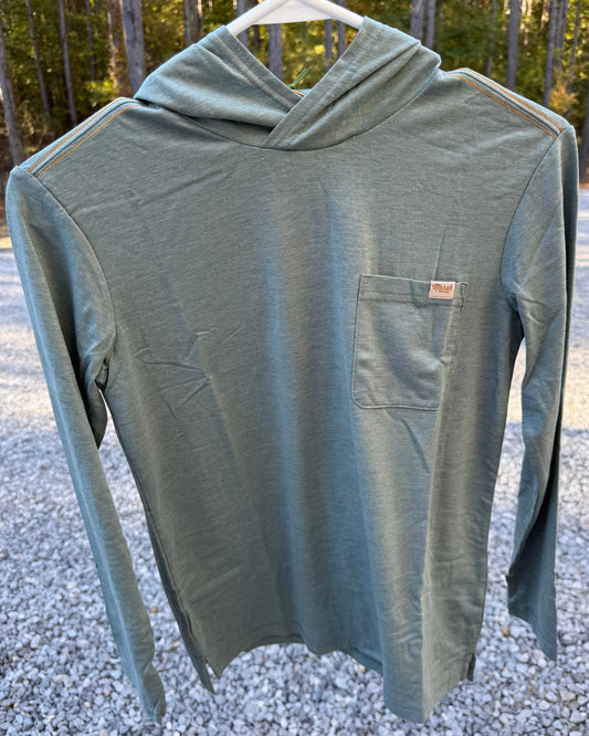 Buxton Hagood Trellis Heather Boys Hoodie