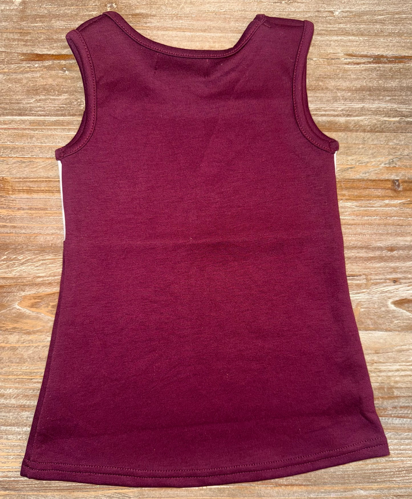 The Classic Girls Cheer Dress— Mississippi State Deep Maroon (size up— these run short)