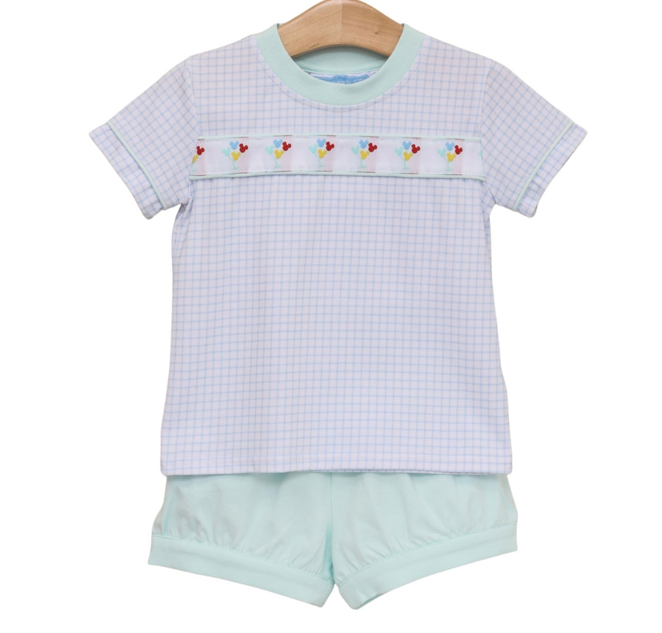 Magical Balloons Boys Banded Short Set