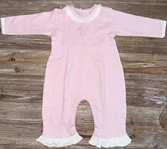 Sweet Flowers & Butterflies Girls Romper