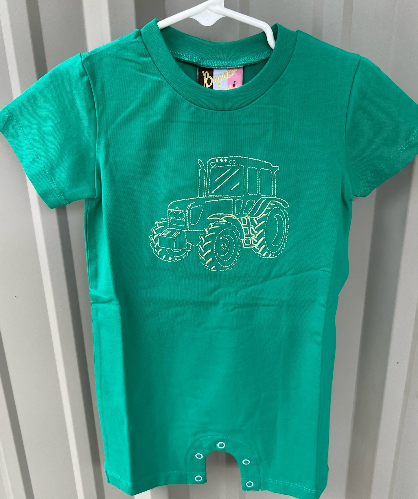 Tractor Boys Romper