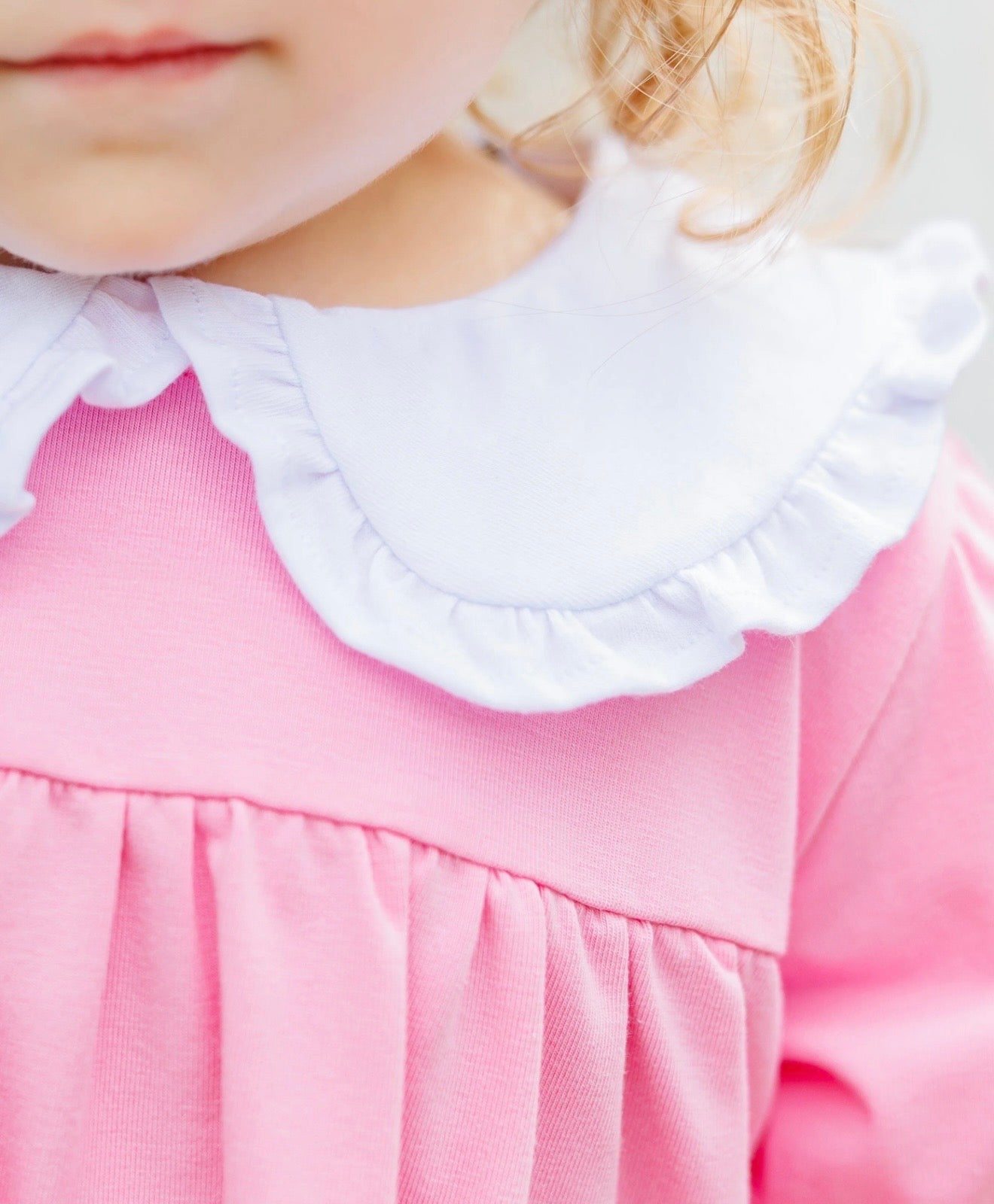 Catherine Pink Girls Bloomer Pants Set