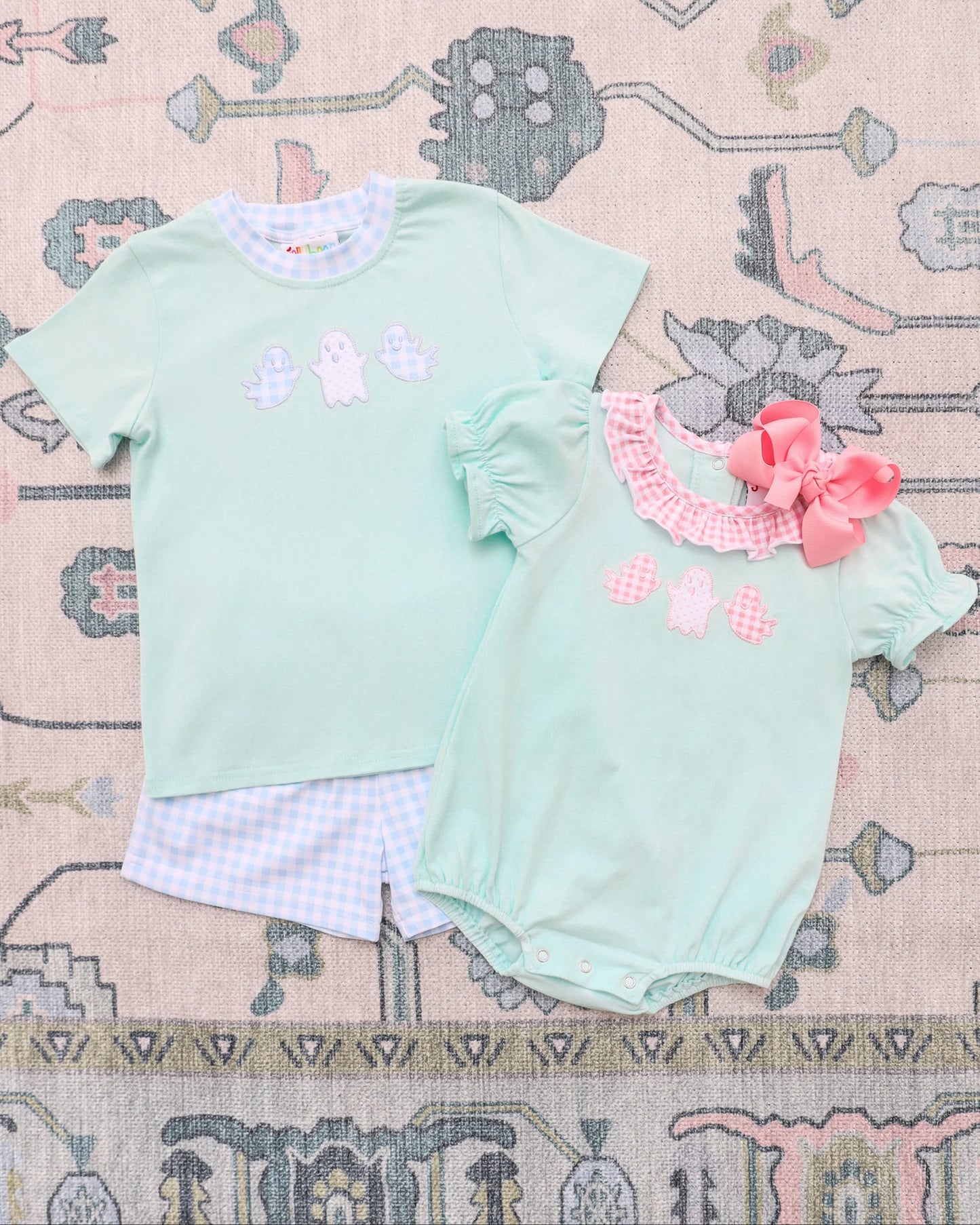 Boo Buddies Boys Short Set
