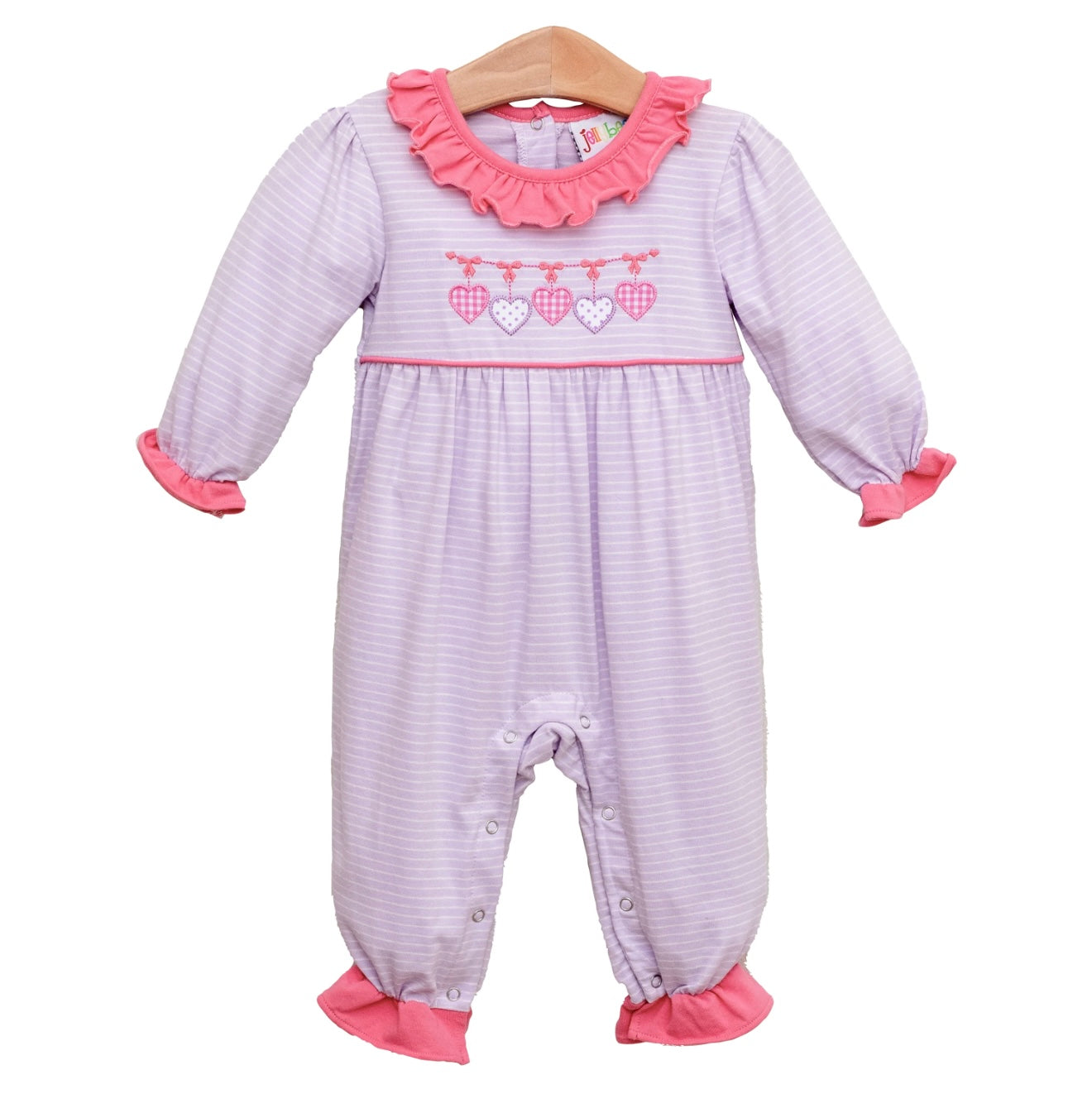 Banner of Love Girls Romper