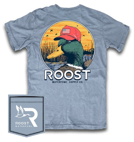 Roost Duck with Hat Boys Tee