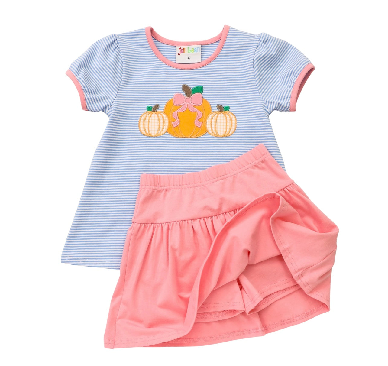 Pumpkin Farm Girls Skort Set