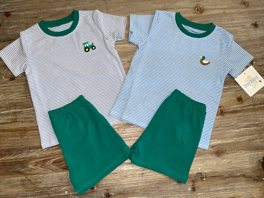 Tractor Boys Short Set