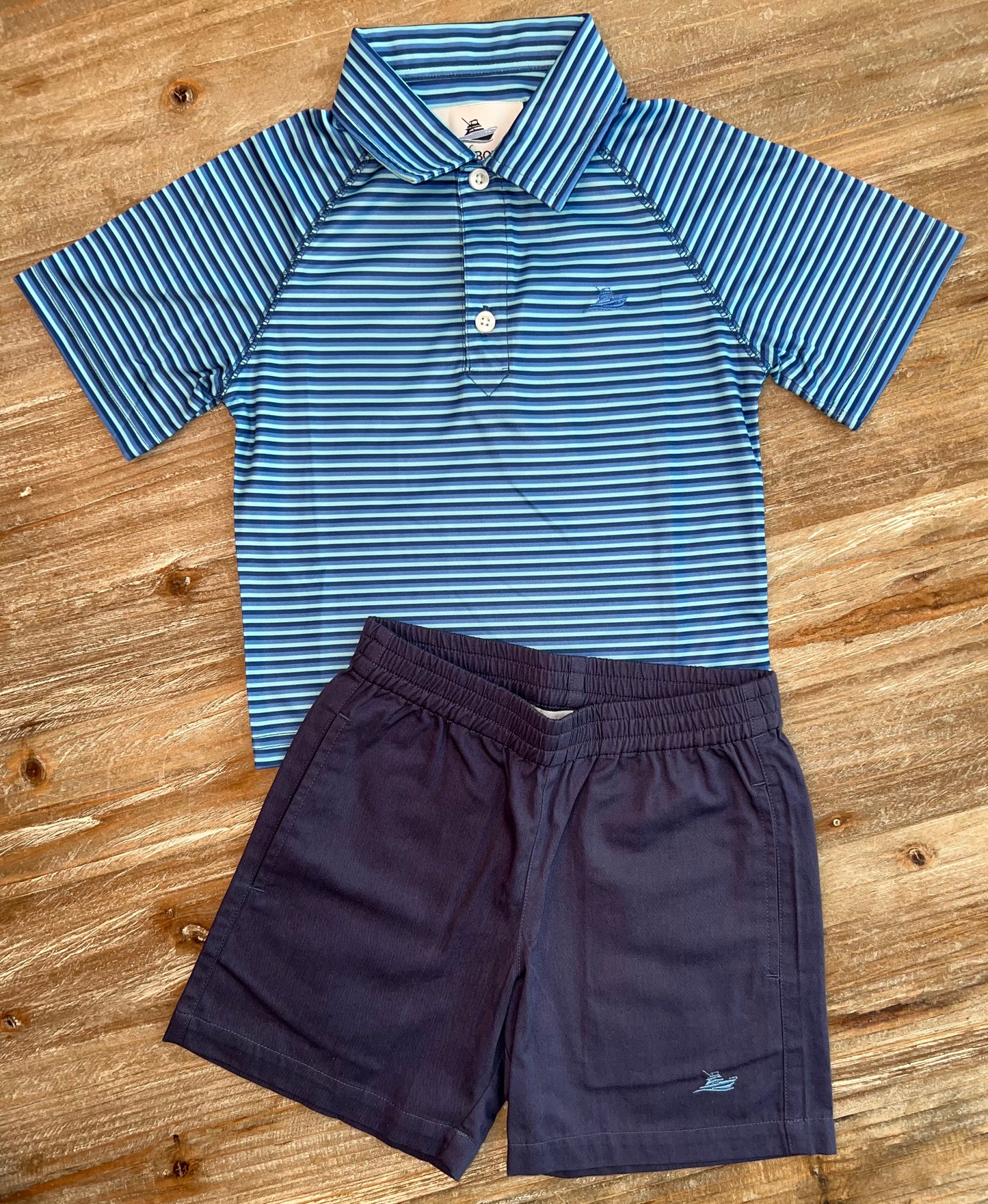 Southbound Navy Boys Play Shorts