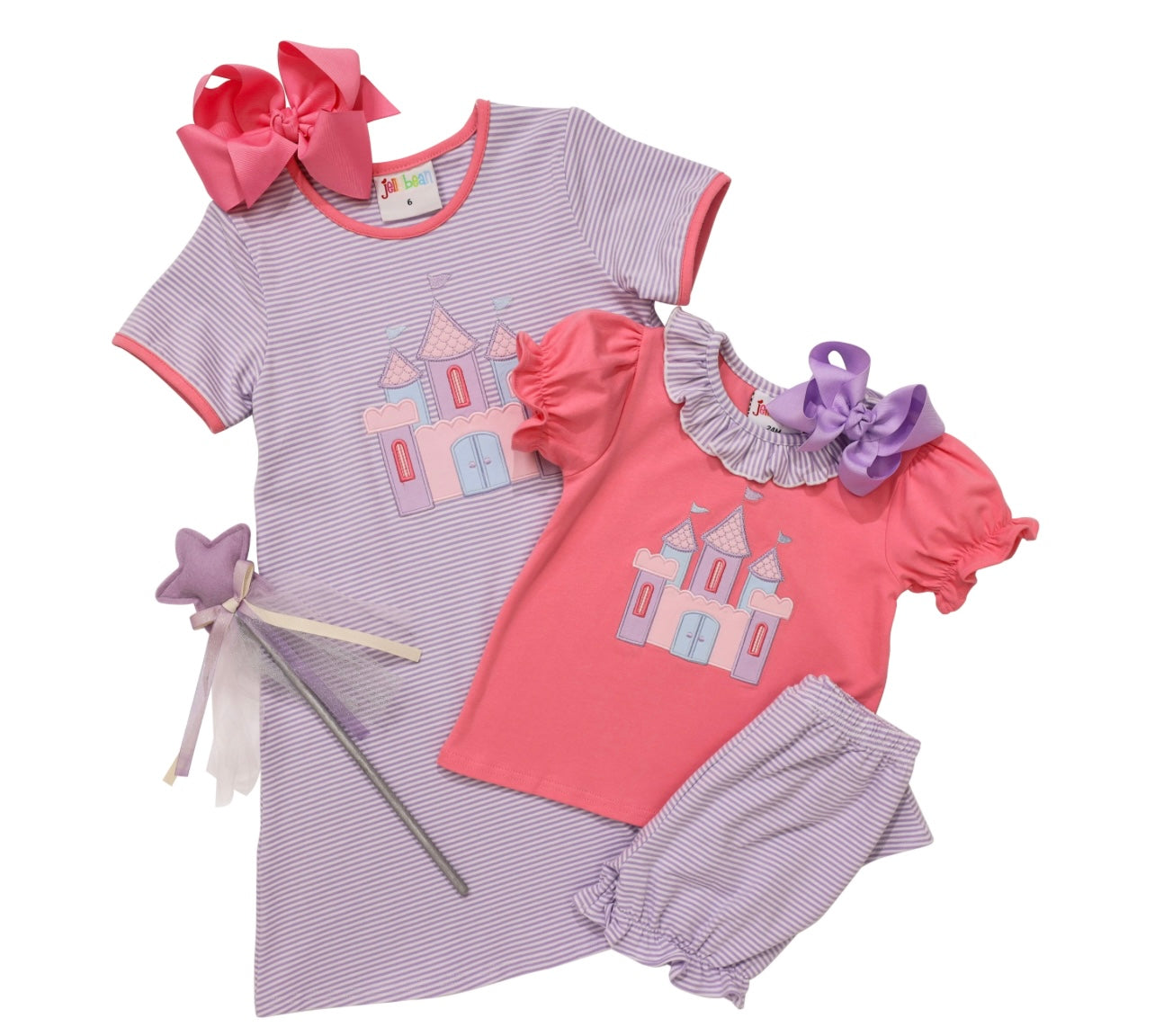 Castle Girls Bloomer Set