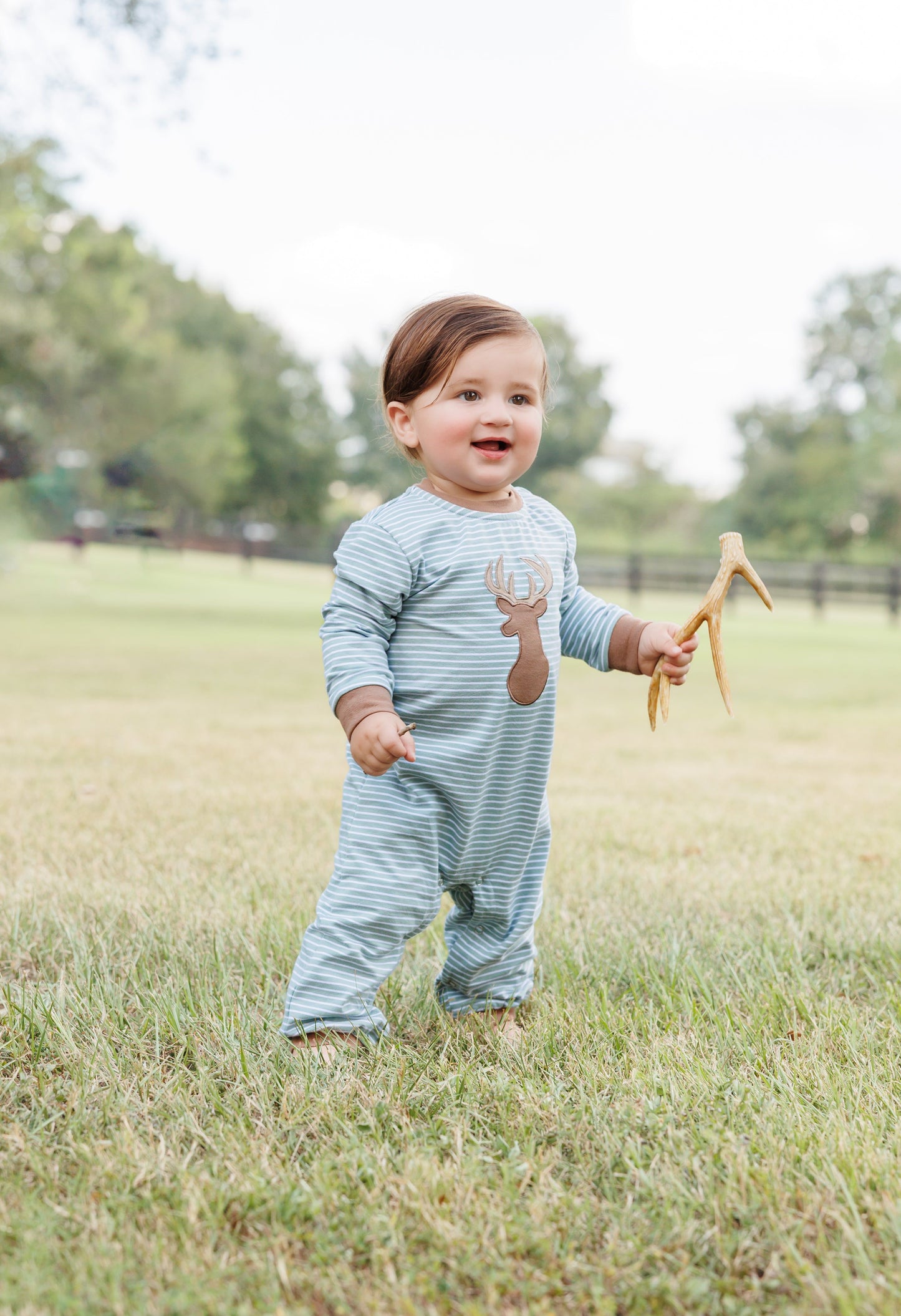 Deer Boys Romper