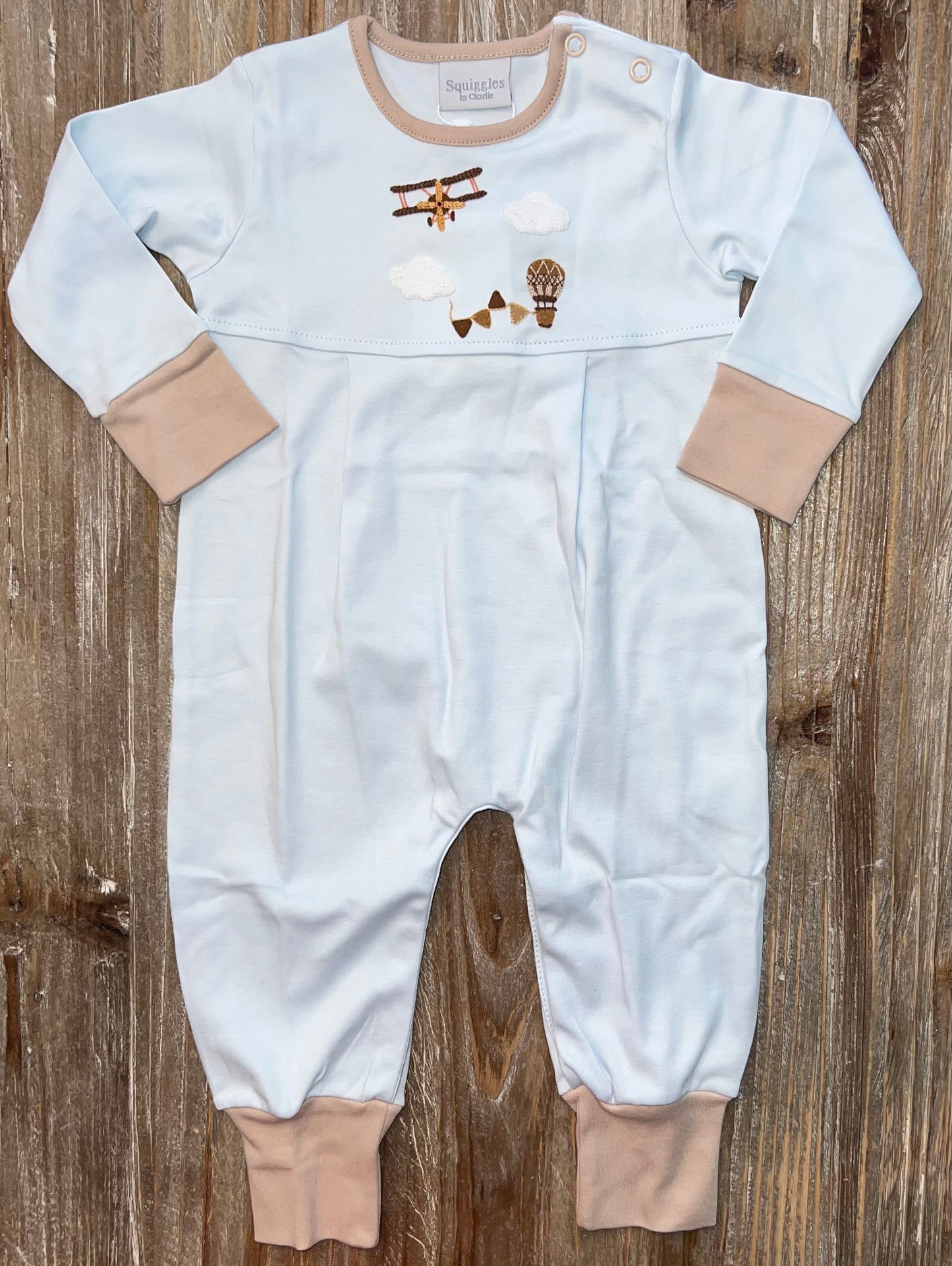 Squiggles Air Show Boys Romper