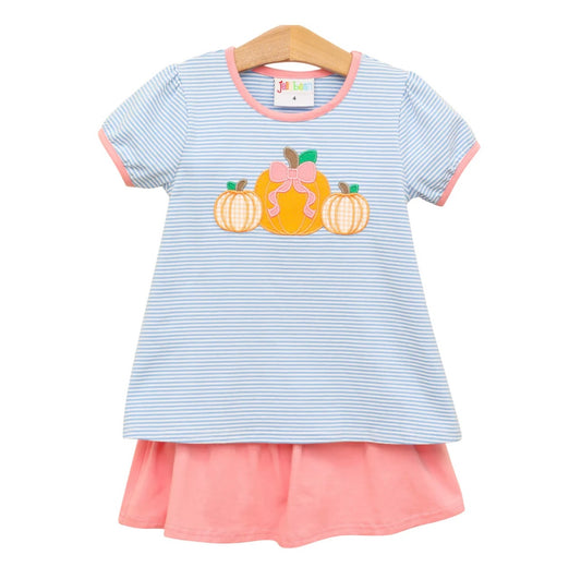 Pumpkin Farm Girls Skort Set