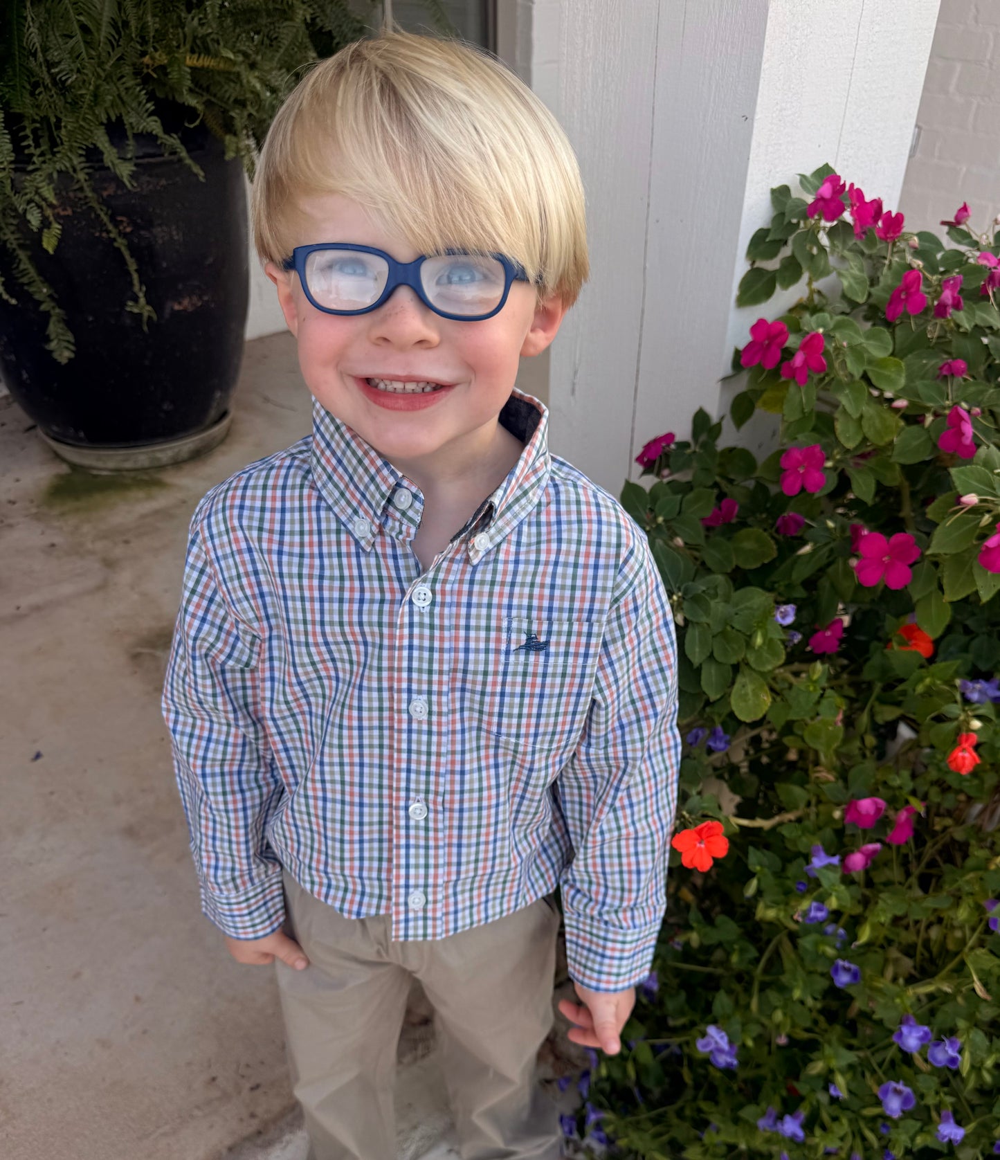 Autumn Boys Button Down Shirt