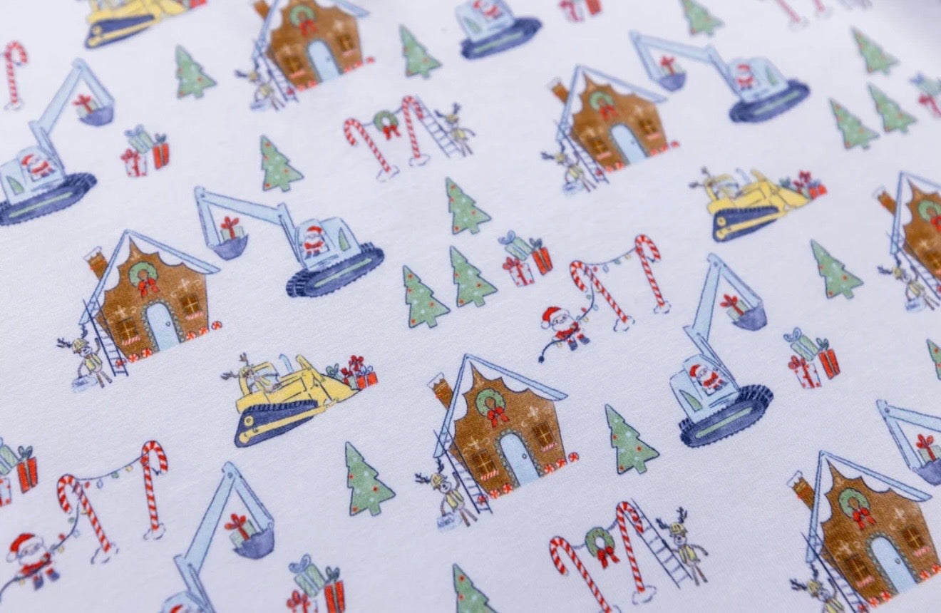 Constructing Christmas Boys Patrick Romper