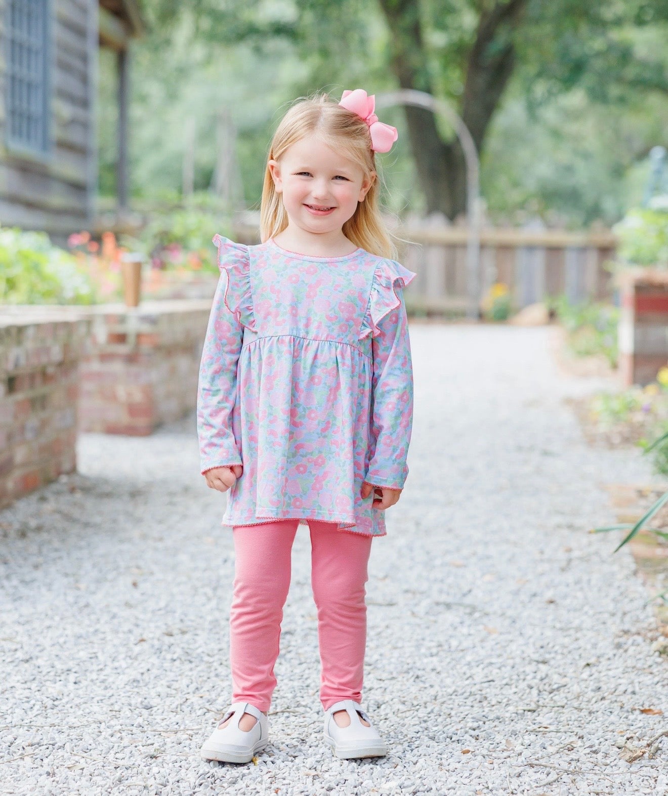Cottage Blooms Frances Girls Pants Set