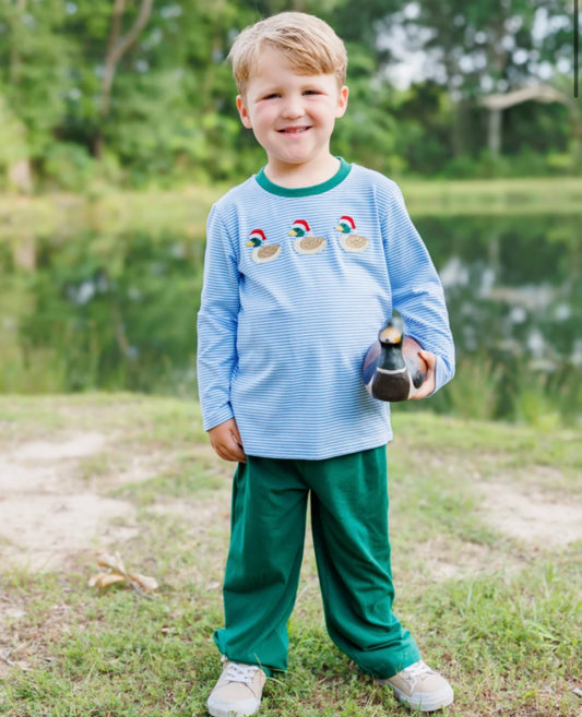 Holiday Hunt Boys Duck Pants Set