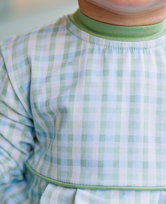 Basin Plaid Boys Patrick Romper
