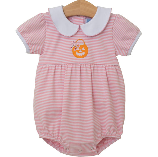 Jack O’Lantern Girls Pink Bubble