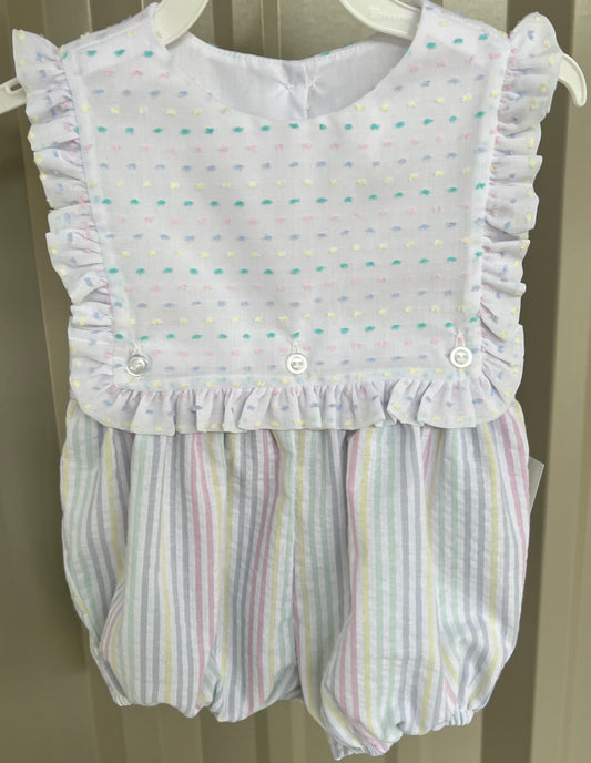 Anvy Kids Nora Pastel Stripe Girls Bubble