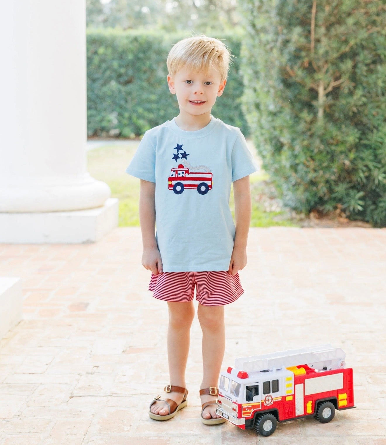 Stars & Sirens Boys Short Set