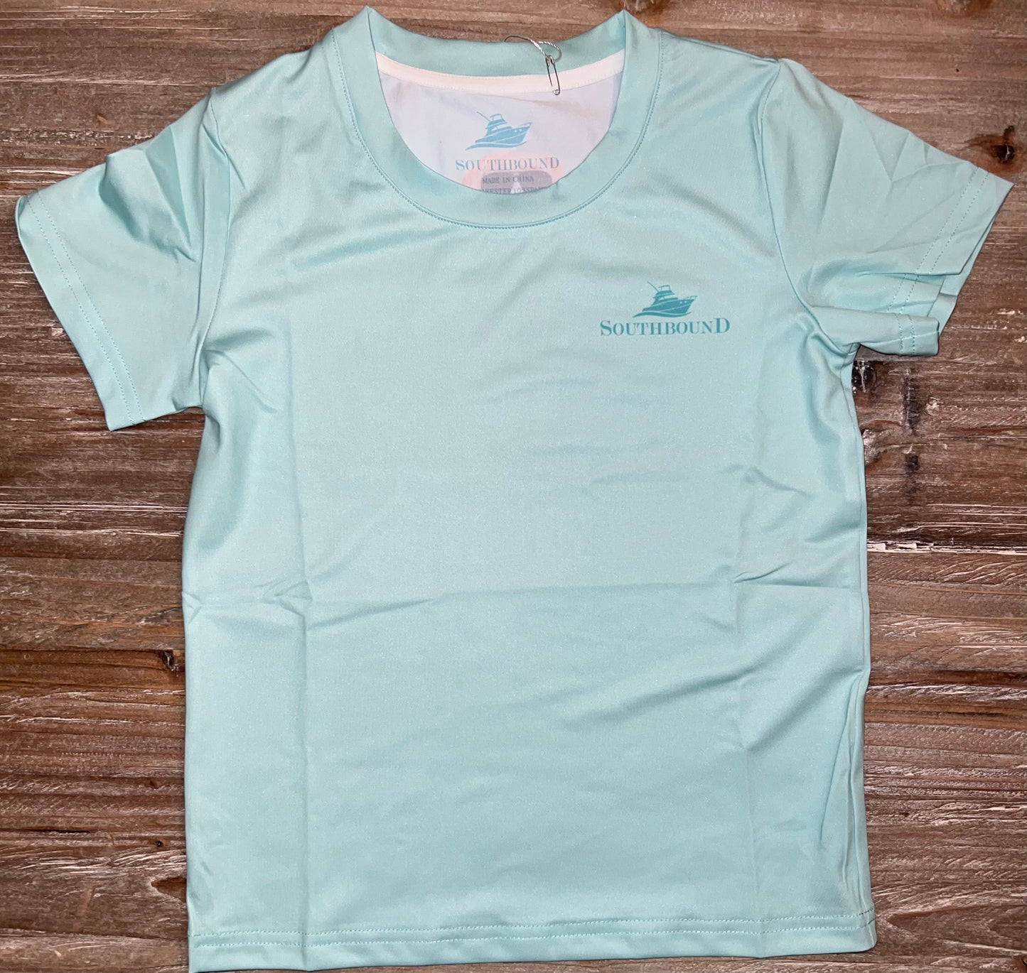 Golden Retriever/Cooler Mint Performance Boys Tee