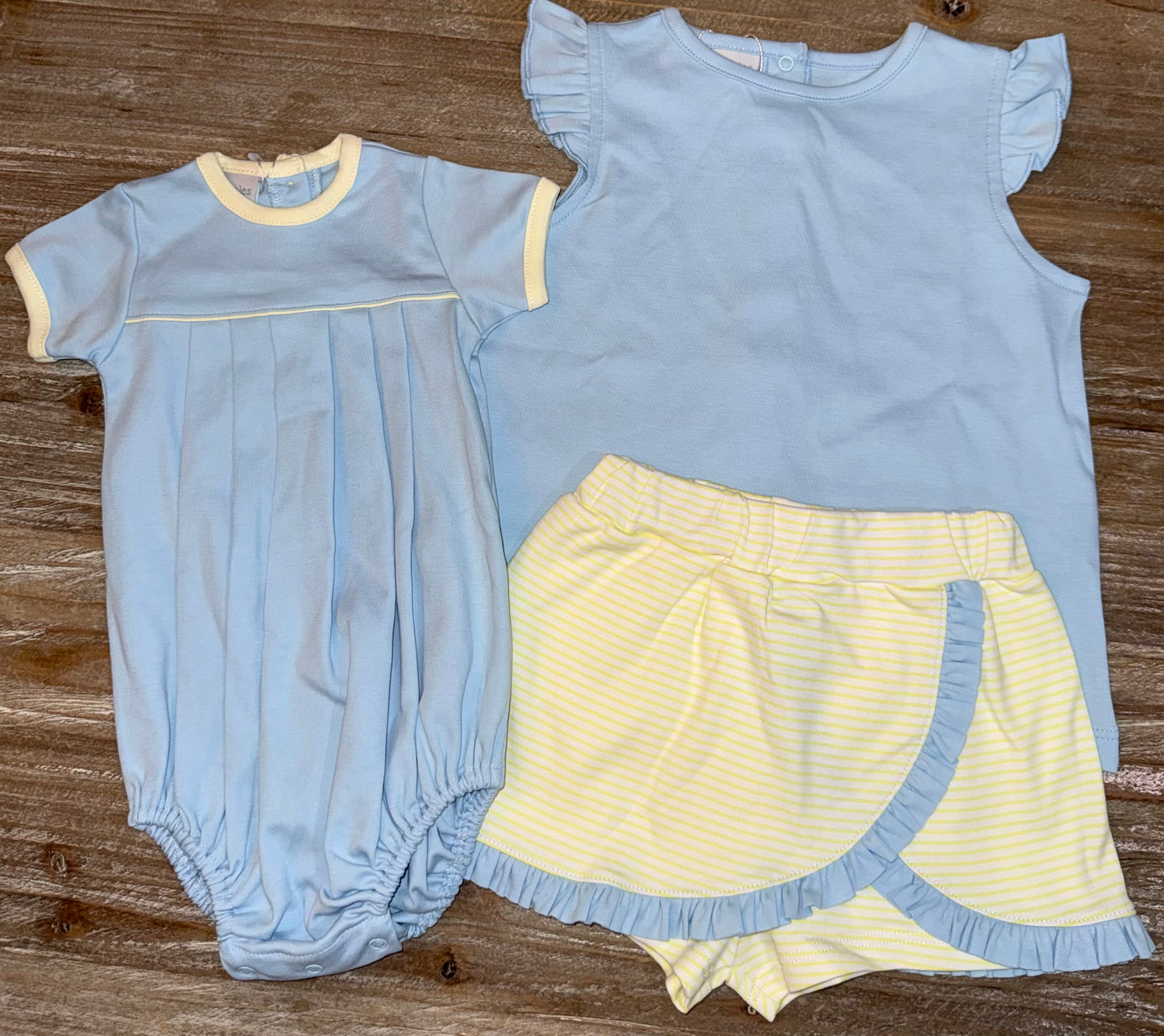 Blue/Yellow Boys Bubble