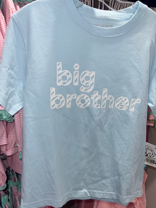 Mustard & Ketchup Kids Light Blue Big Brother Boys Tee