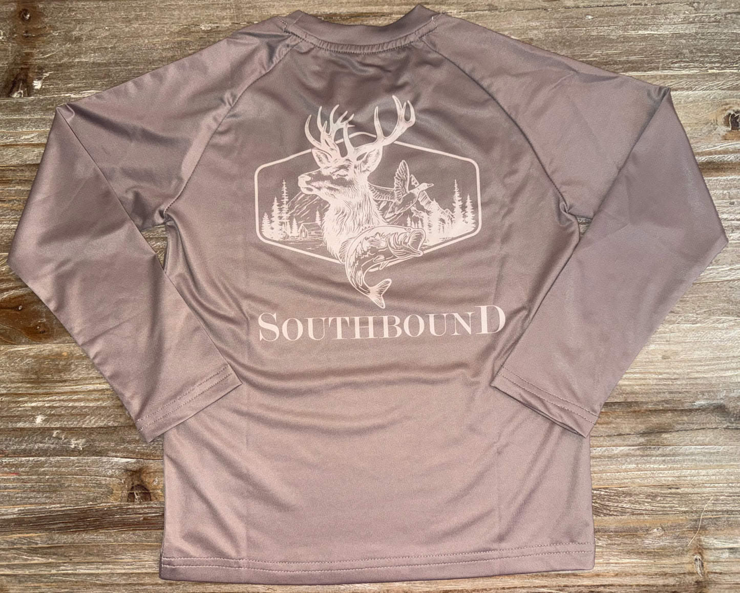 Deer, Duck, Bass Performance Boys Tee