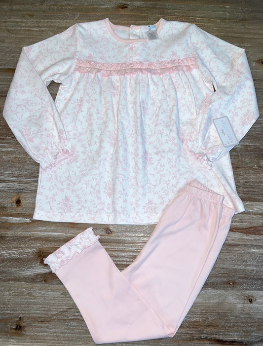 Penelope Pink Pima Girls Pants Set