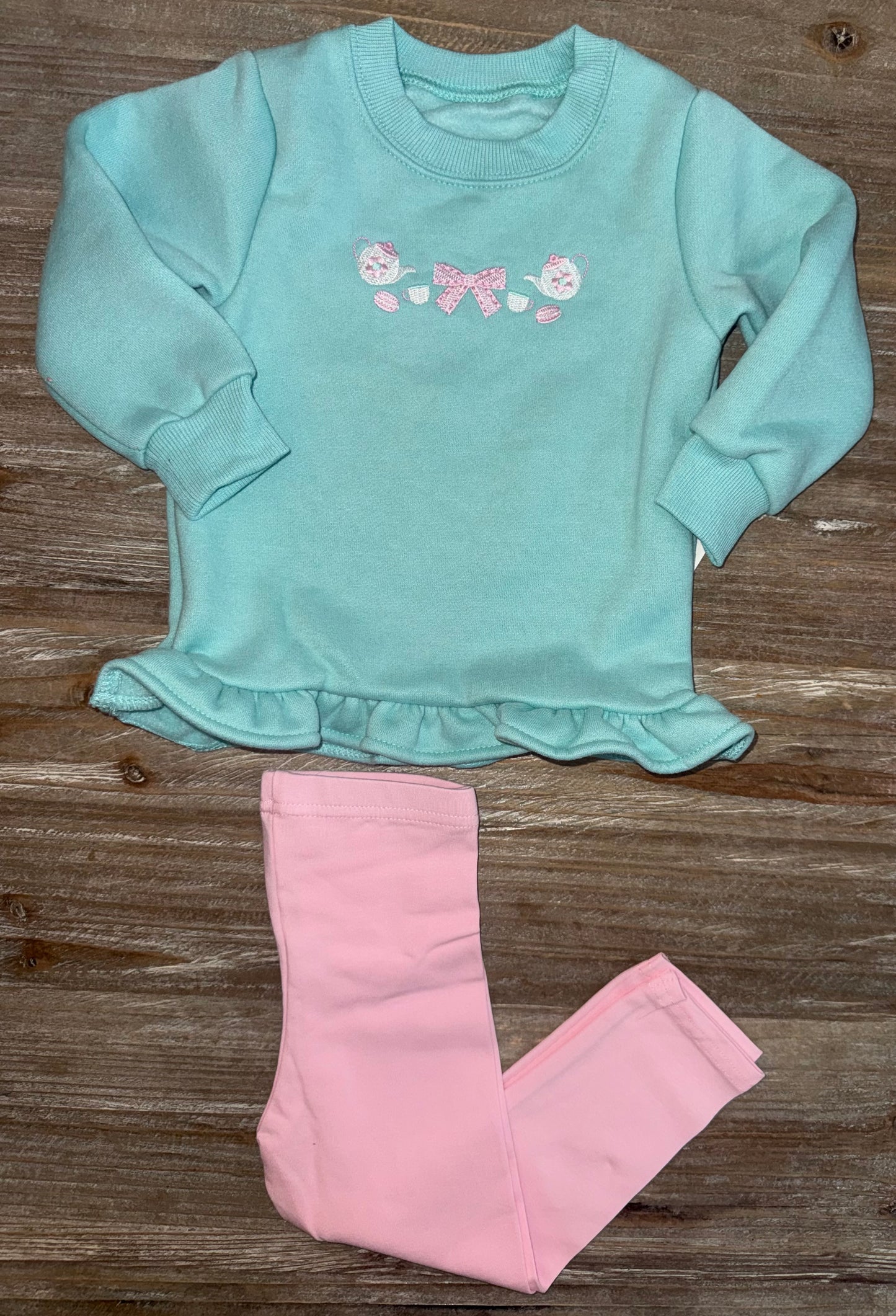 Light Pink Girls Leggings
