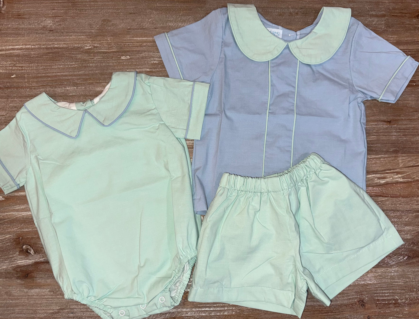 Garden Green Boys Timothy Short Set