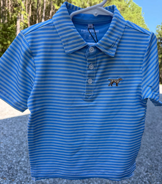 Blue/Green Boys Carlisle Polo