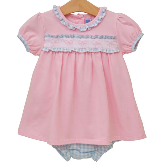 Pretty in Pink Girls Bloomer Set
