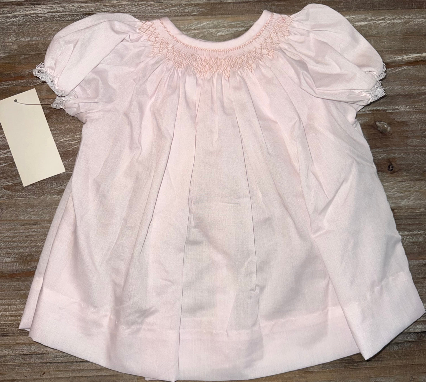Pink Geometric Flowers Sophia Girls Dress