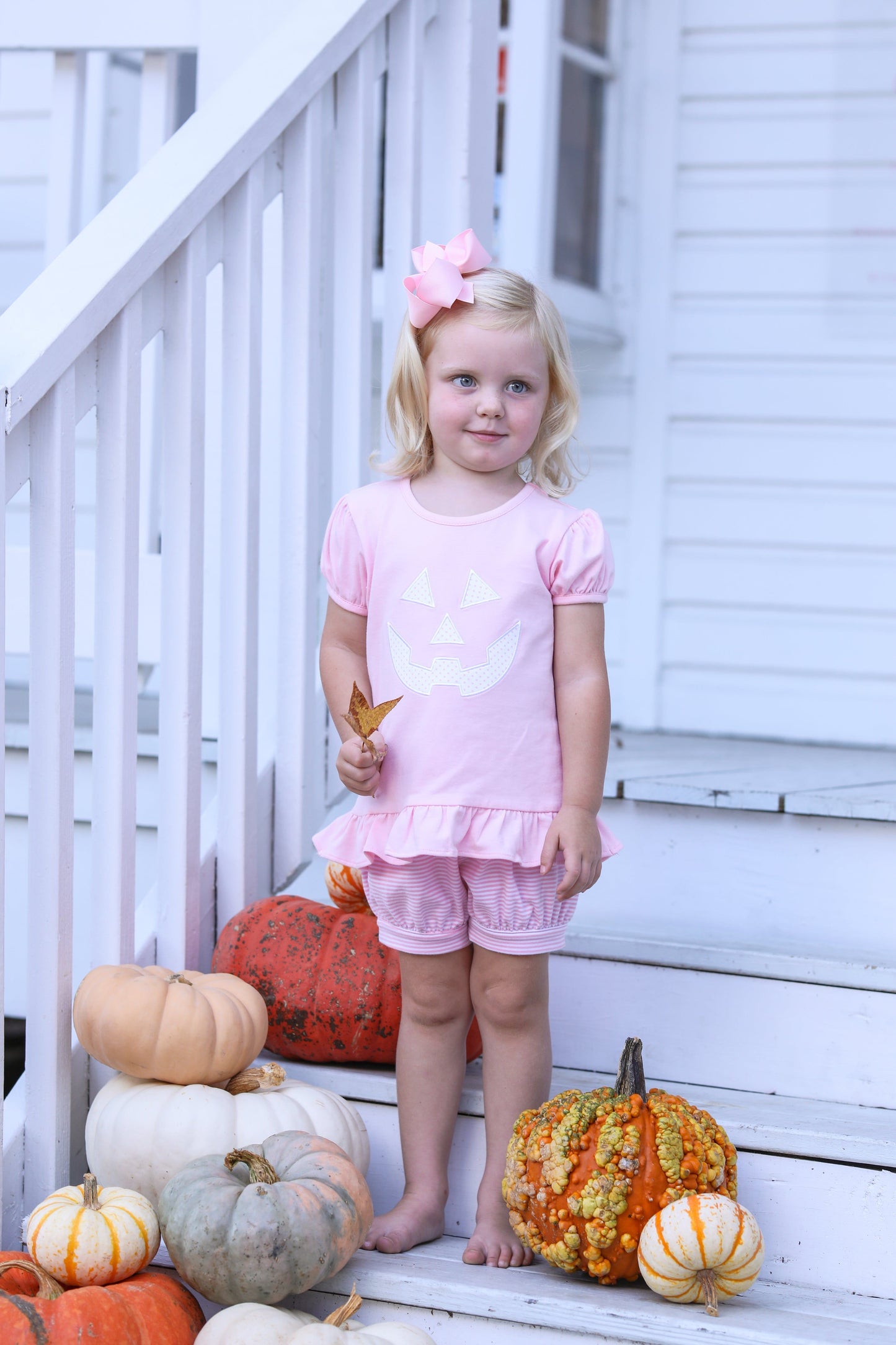 Jack O’Lantern Girls Pink Shirt