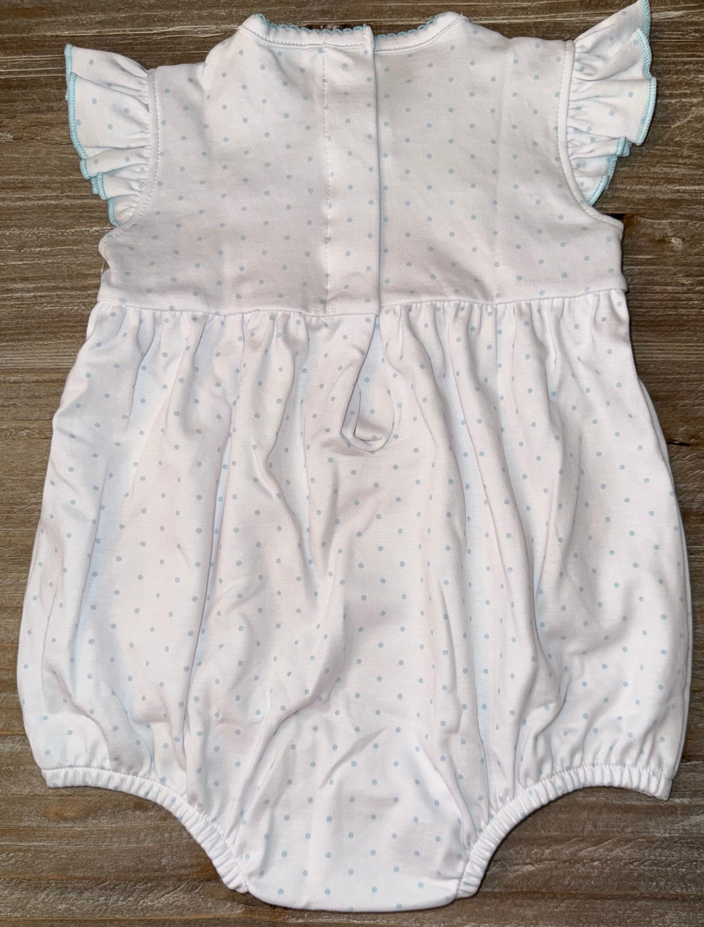 Adele’s Classics Smocked Girls Flutter Bubble