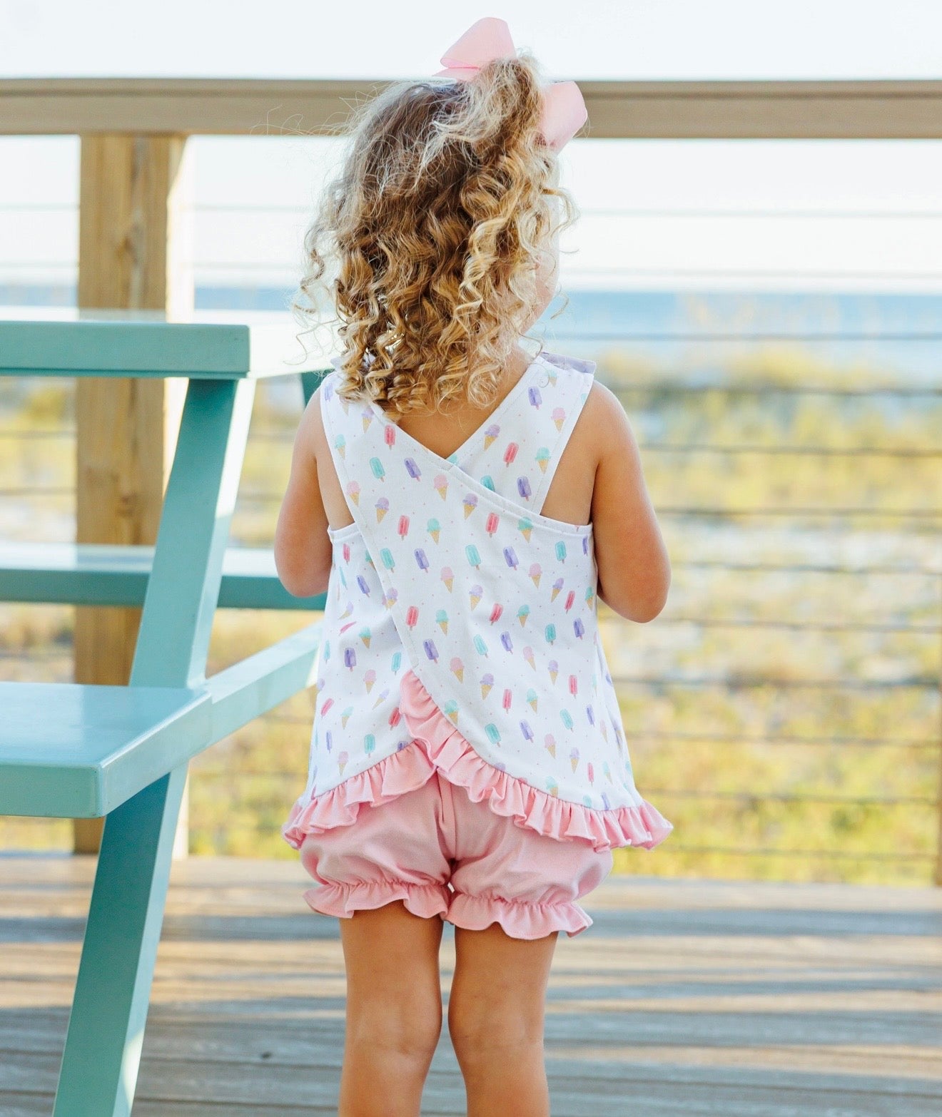Summertime Sweets Girls Swing Back Bloomer Set