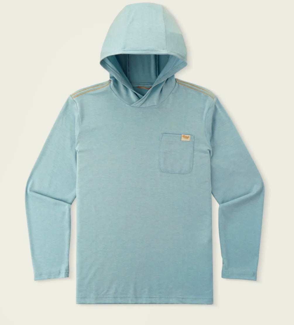 Buxton Hagood Cloud Heather Boys Hoodie