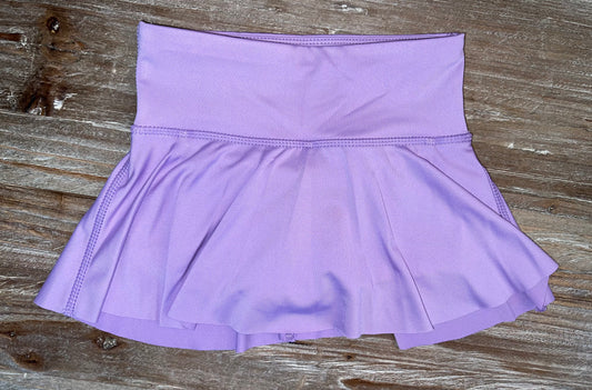 Honesty Purple Athletic Girls Skort