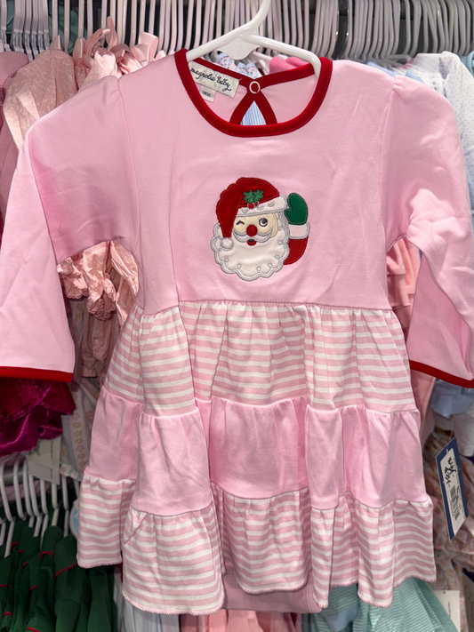 Winking Santa Girls Dress