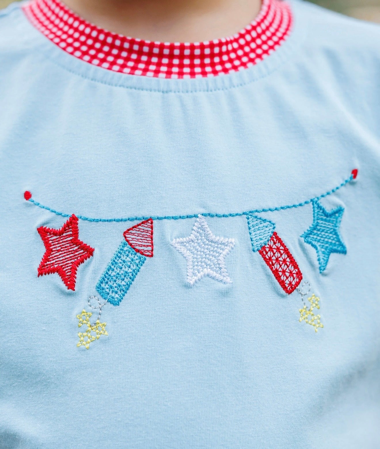 Star Spangled Banner Boys Short Set