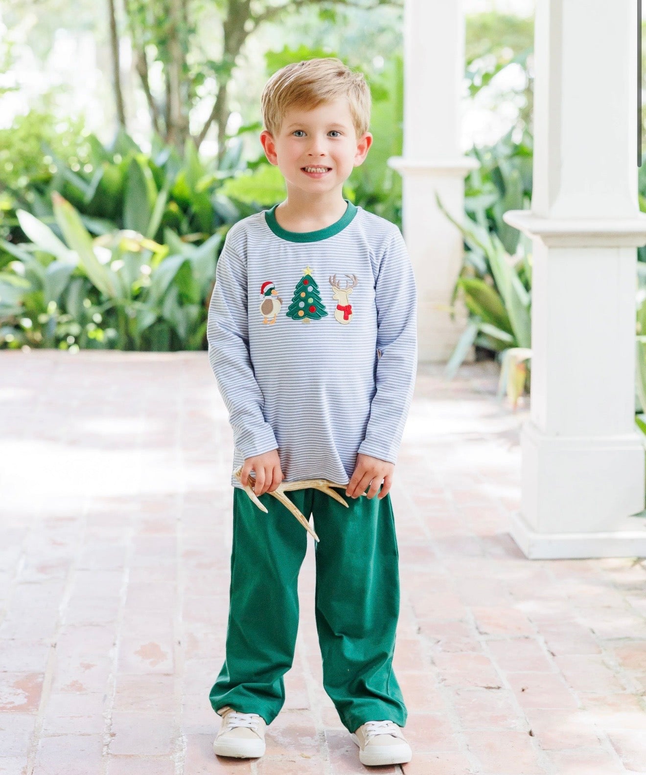 Christmas at the Camp Boys Pants Set