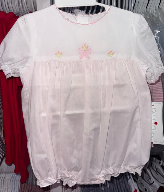 Bow Floral Girls Bubble