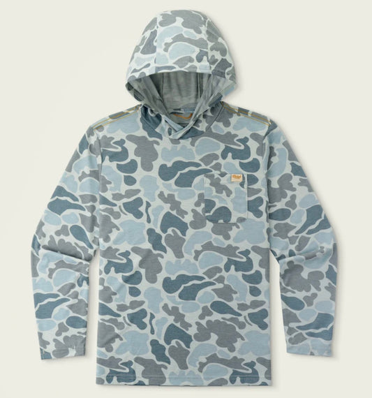 Buxton Hagood Silver Mallard Camo Boys Hoodie